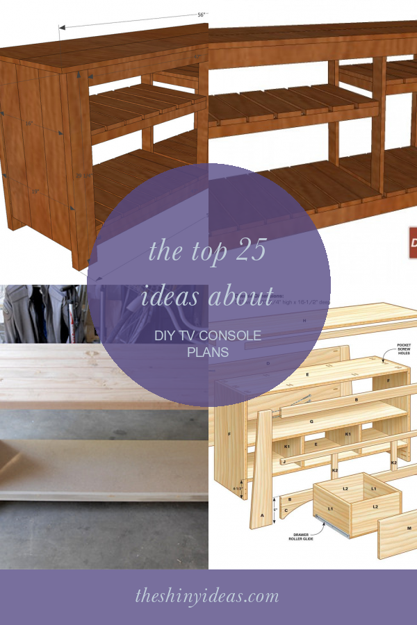 The top 25 Ideas About Diy Tv Console Plans Home, Family, Style and
